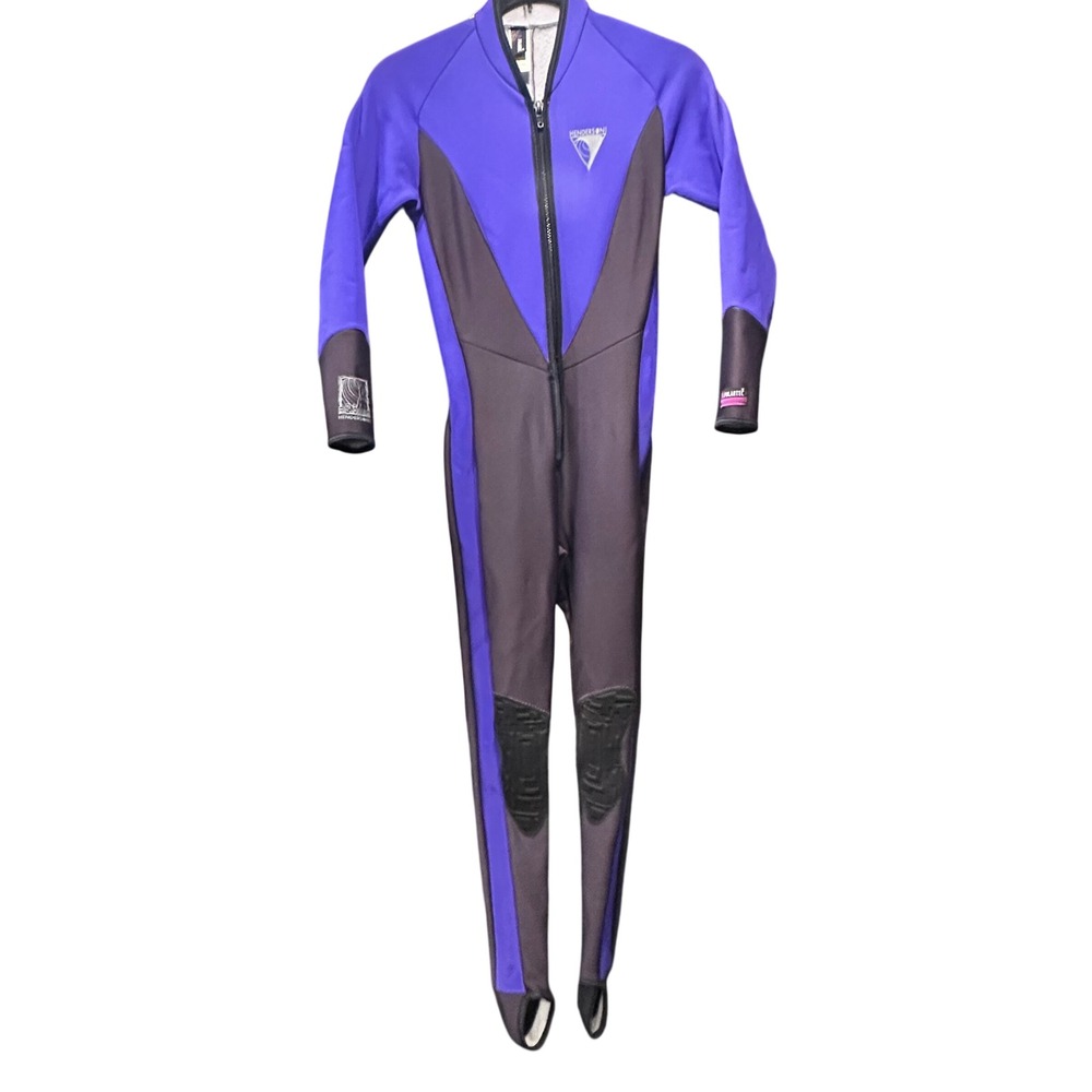 Henderson USA Polartec Wetsuit Purple Black 2.5mm Full Body Dive Suit Womens 6